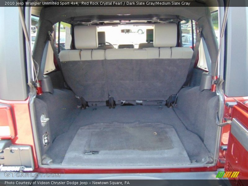  2010 Wrangler Unlimited Sport 4x4 Trunk