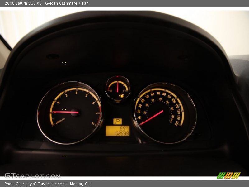 Golden Cashmere / Tan 2008 Saturn VUE XE