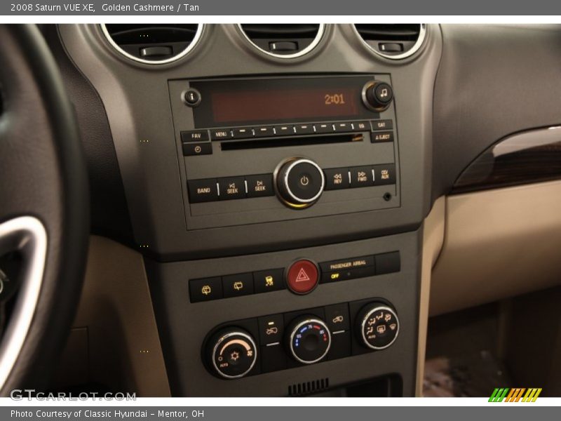 Golden Cashmere / Tan 2008 Saturn VUE XE