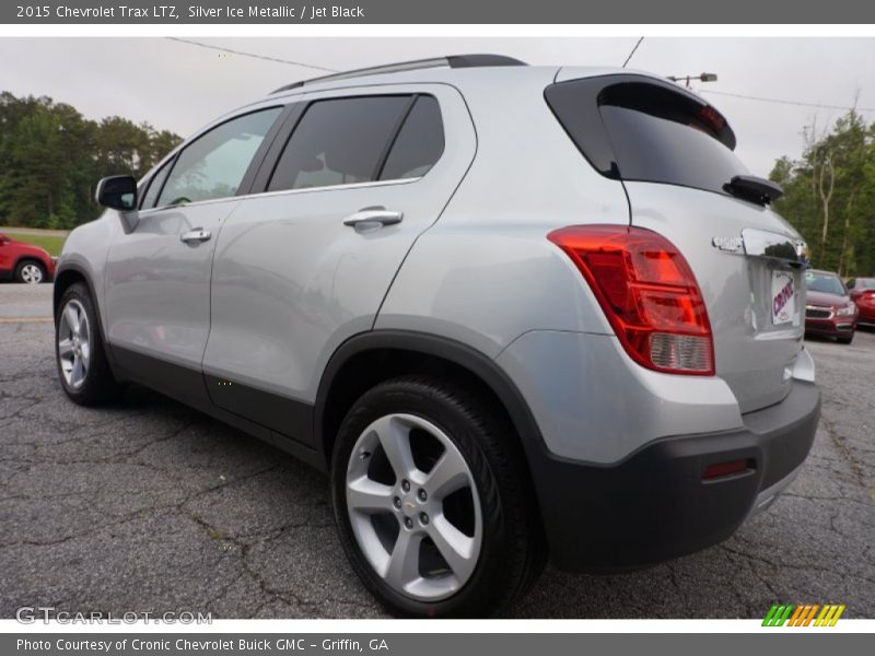 Silver Ice Metallic / Jet Black 2015 Chevrolet Trax LTZ