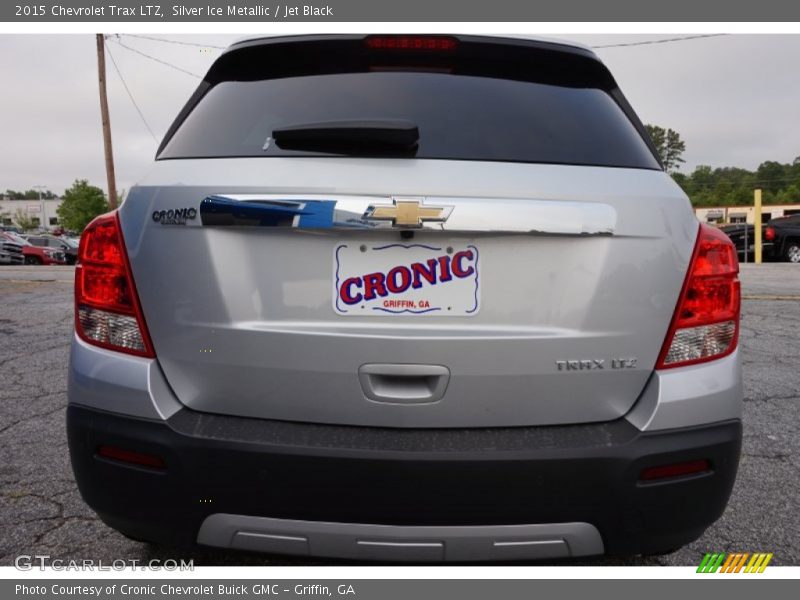 Silver Ice Metallic / Jet Black 2015 Chevrolet Trax LTZ