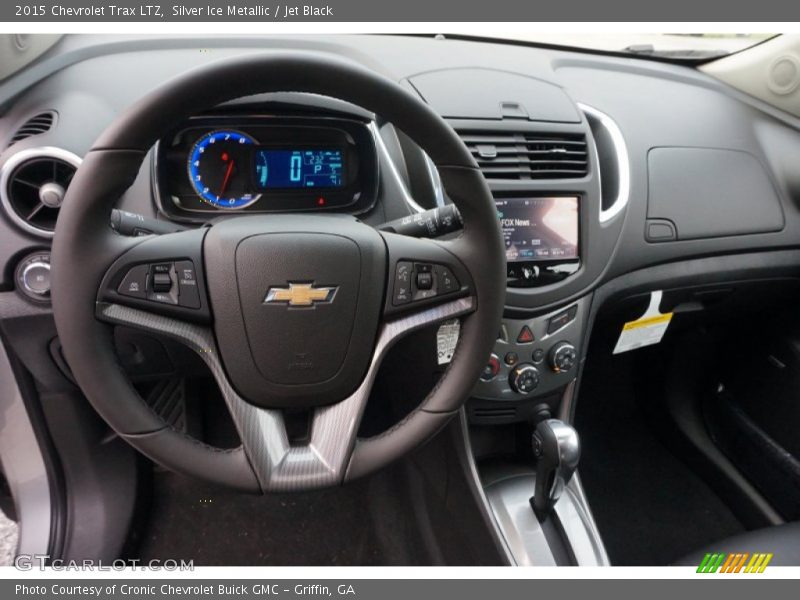 Silver Ice Metallic / Jet Black 2015 Chevrolet Trax LTZ
