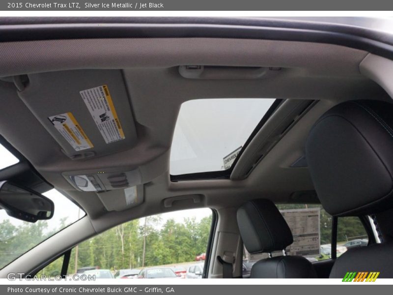 Silver Ice Metallic / Jet Black 2015 Chevrolet Trax LTZ