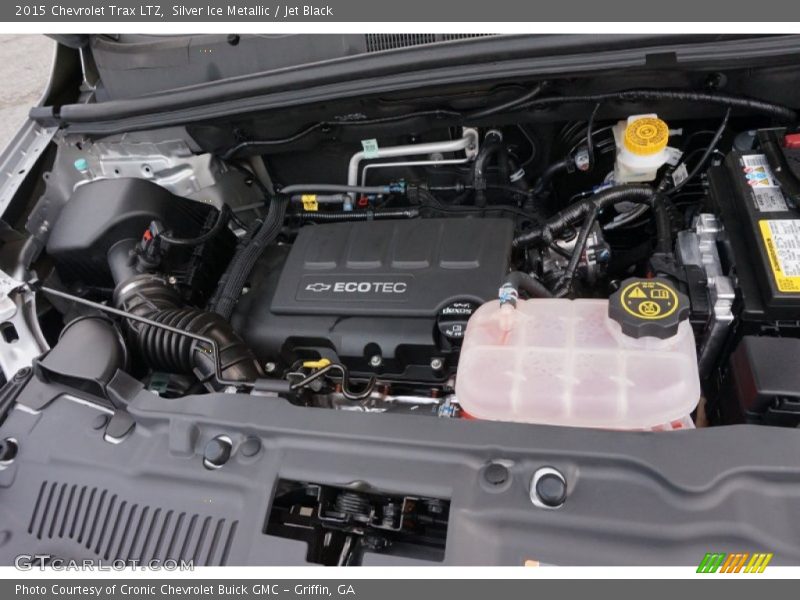 Silver Ice Metallic / Jet Black 2015 Chevrolet Trax LTZ