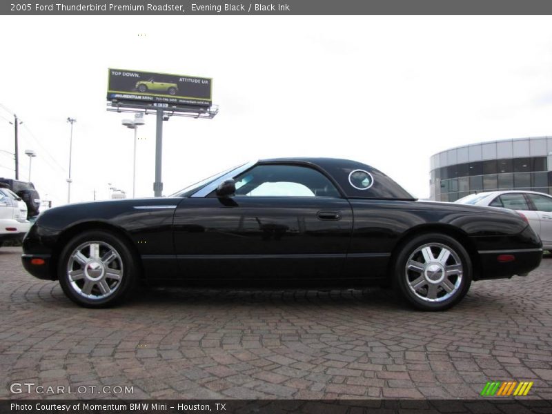 Evening Black / Black Ink 2005 Ford Thunderbird Premium Roadster