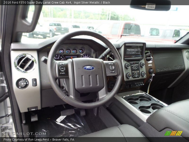 Black Interior - 2016 F350 Super Duty Lariat Crew Cab 4x4 