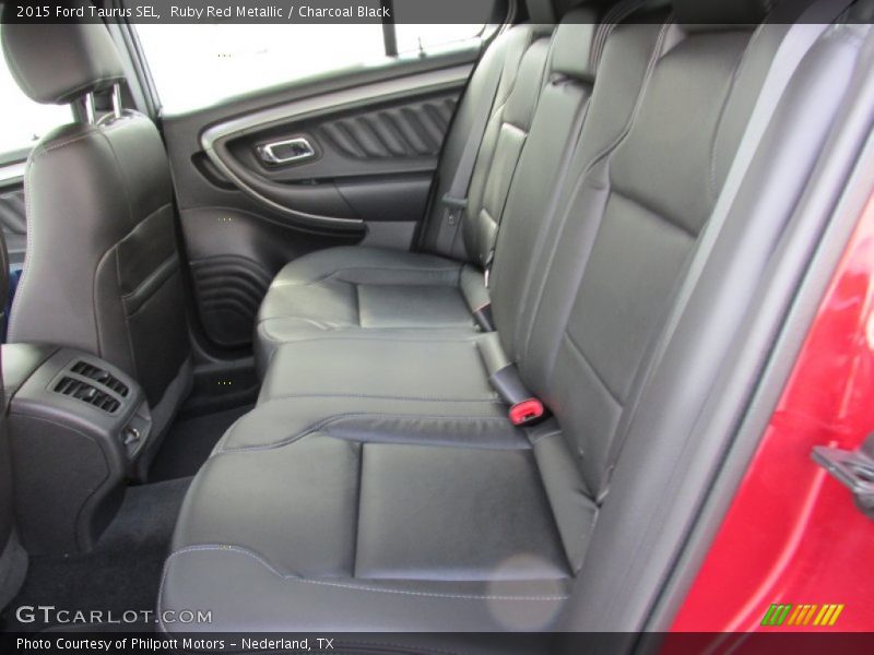 Rear Seat of 2015 Taurus SEL