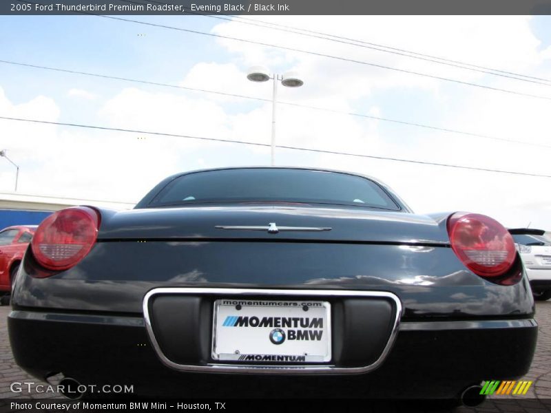 Evening Black / Black Ink 2005 Ford Thunderbird Premium Roadster