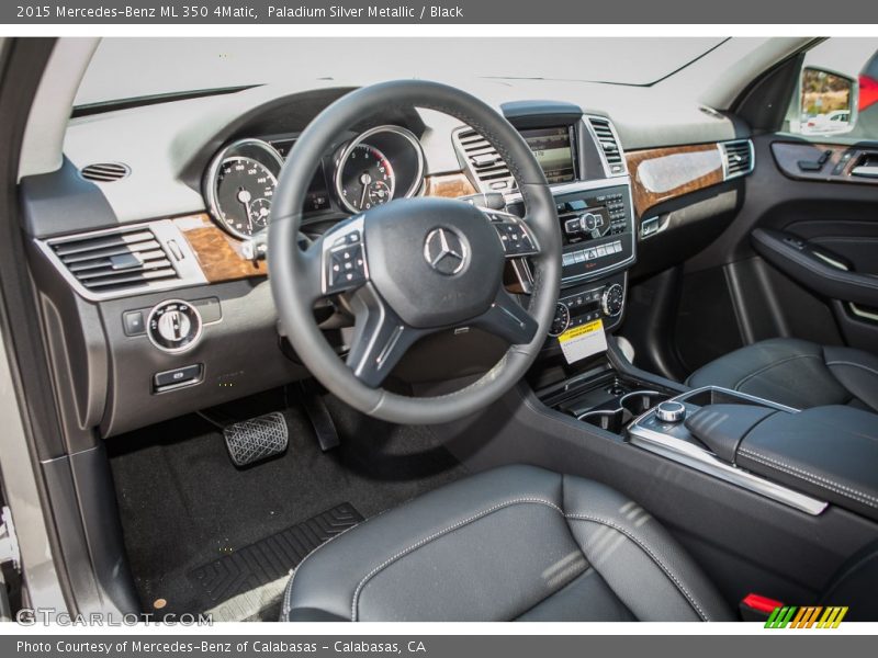  2015 ML 350 4Matic Black Interior