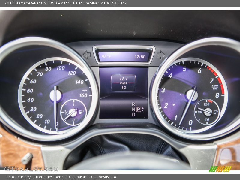  2015 ML 350 4Matic 350 4Matic Gauges