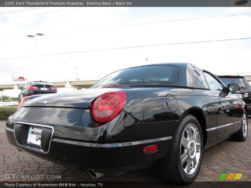 Evening Black / Black Ink 2005 Ford Thunderbird Premium Roadster