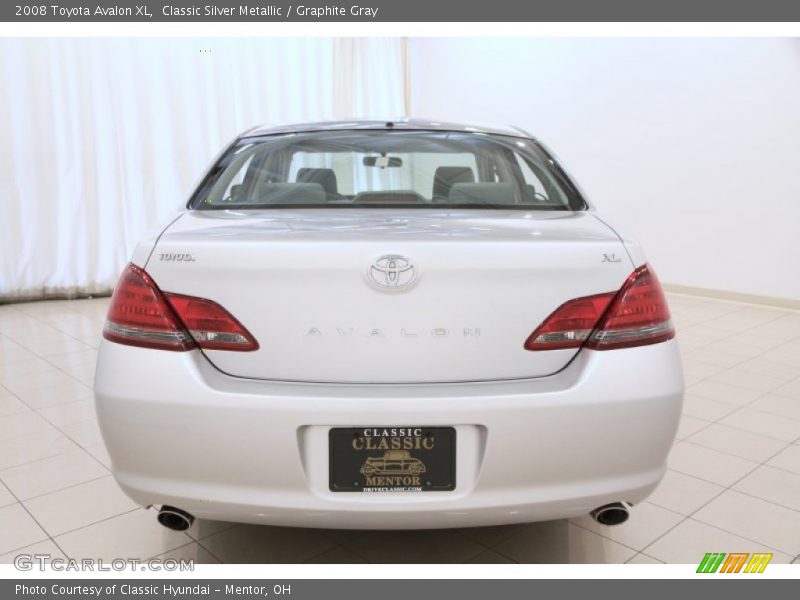 Classic Silver Metallic / Graphite Gray 2008 Toyota Avalon XL