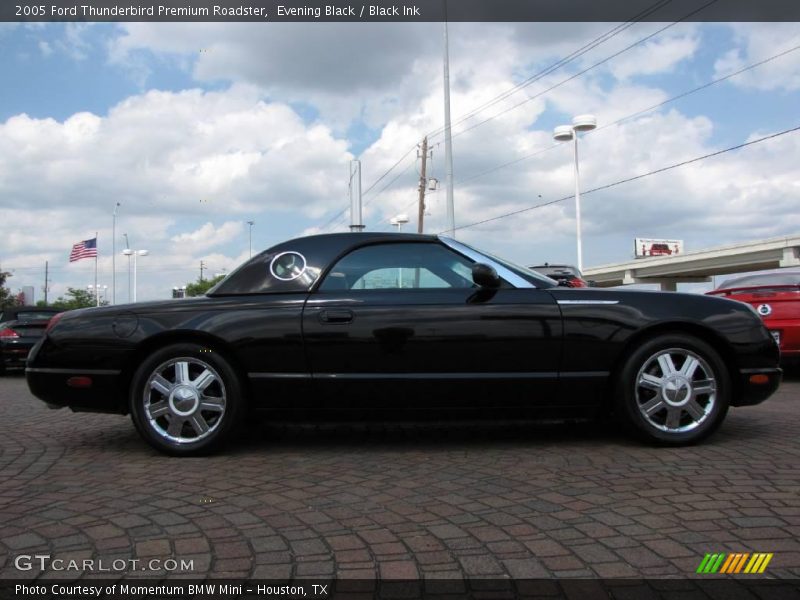 Evening Black / Black Ink 2005 Ford Thunderbird Premium Roadster