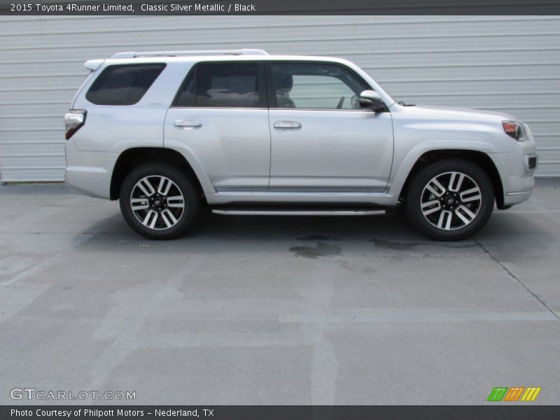 Classic Silver Metallic / Black 2015 Toyota 4Runner Limited