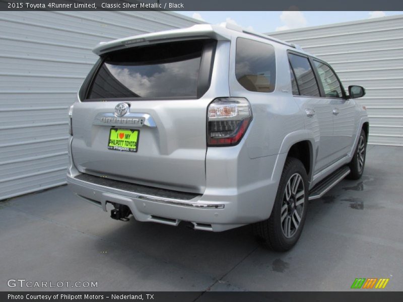 Classic Silver Metallic / Black 2015 Toyota 4Runner Limited