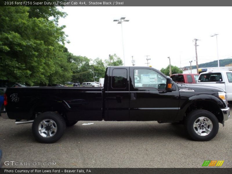 Shadow Black / Steel 2016 Ford F250 Super Duty XLT Super Cab 4x4