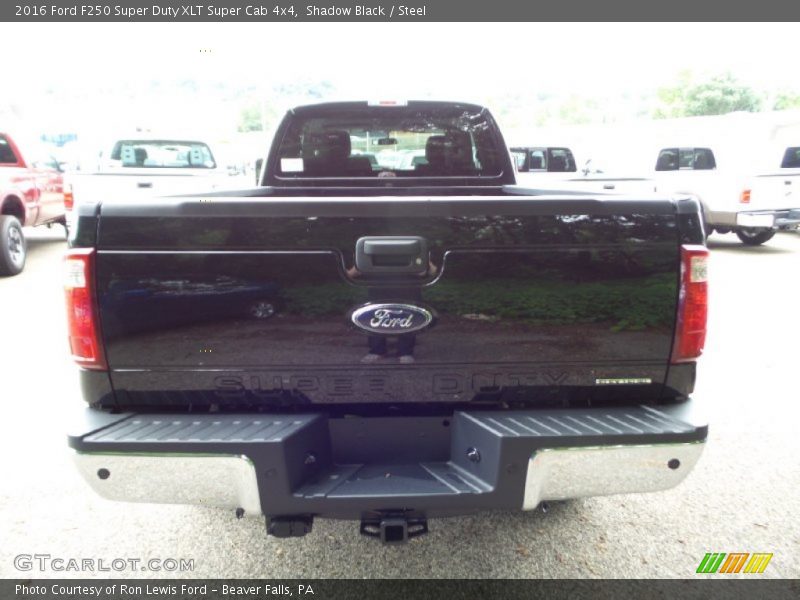 Shadow Black / Steel 2016 Ford F250 Super Duty XLT Super Cab 4x4