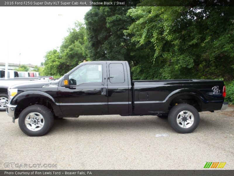 2016 F250 Super Duty XLT Super Cab 4x4 Shadow Black