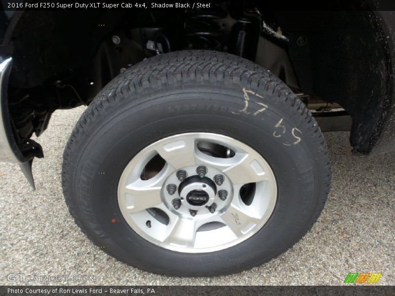 Shadow Black / Steel 2016 Ford F250 Super Duty XLT Super Cab 4x4