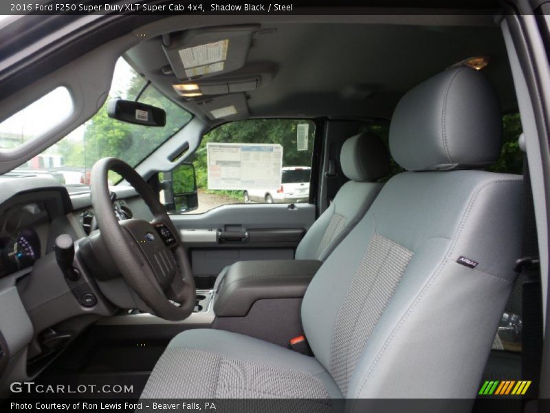 Shadow Black / Steel 2016 Ford F250 Super Duty XLT Super Cab 4x4