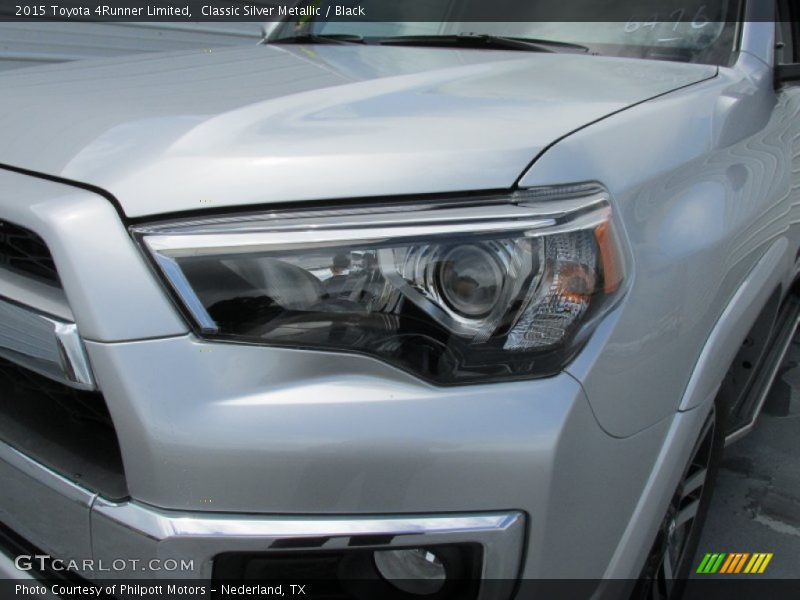 Classic Silver Metallic / Black 2015 Toyota 4Runner Limited