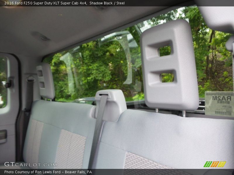 Shadow Black / Steel 2016 Ford F250 Super Duty XLT Super Cab 4x4