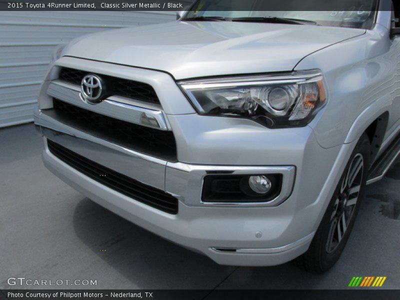 Classic Silver Metallic / Black 2015 Toyota 4Runner Limited