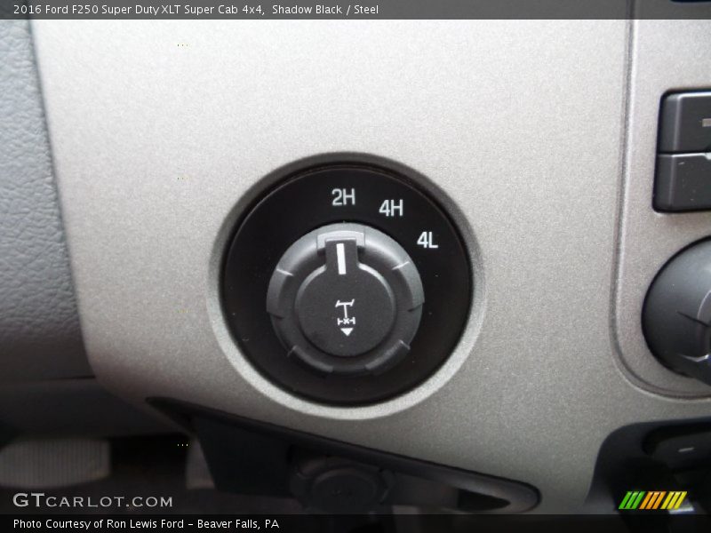 Shadow Black / Steel 2016 Ford F250 Super Duty XLT Super Cab 4x4