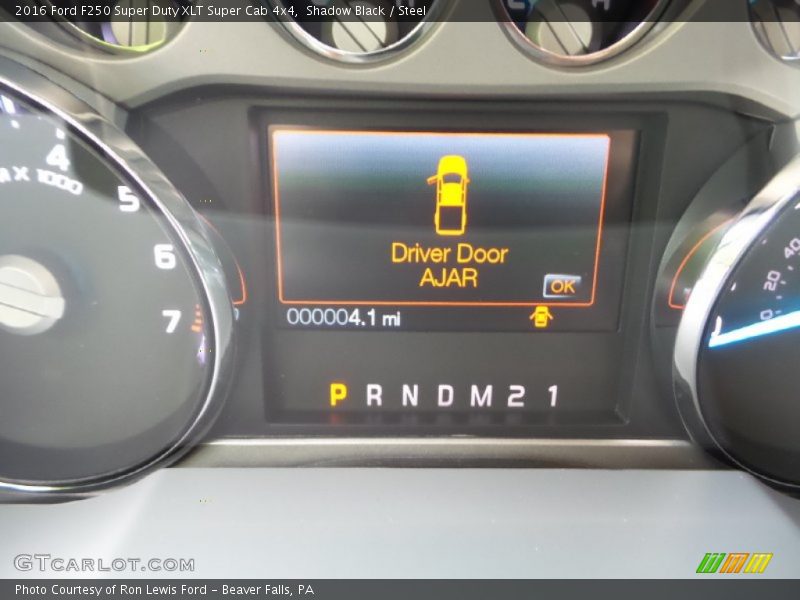 Shadow Black / Steel 2016 Ford F250 Super Duty XLT Super Cab 4x4
