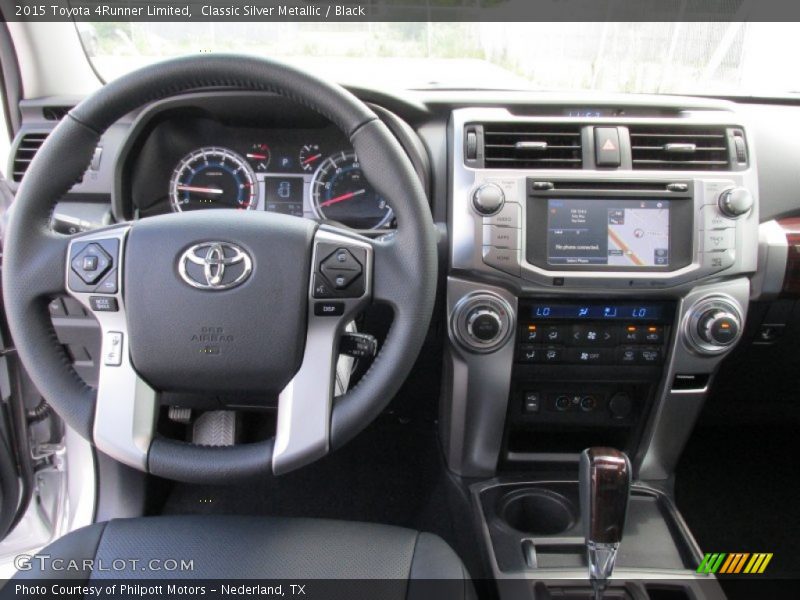 Classic Silver Metallic / Black 2015 Toyota 4Runner Limited
