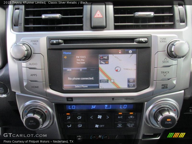 Classic Silver Metallic / Black 2015 Toyota 4Runner Limited