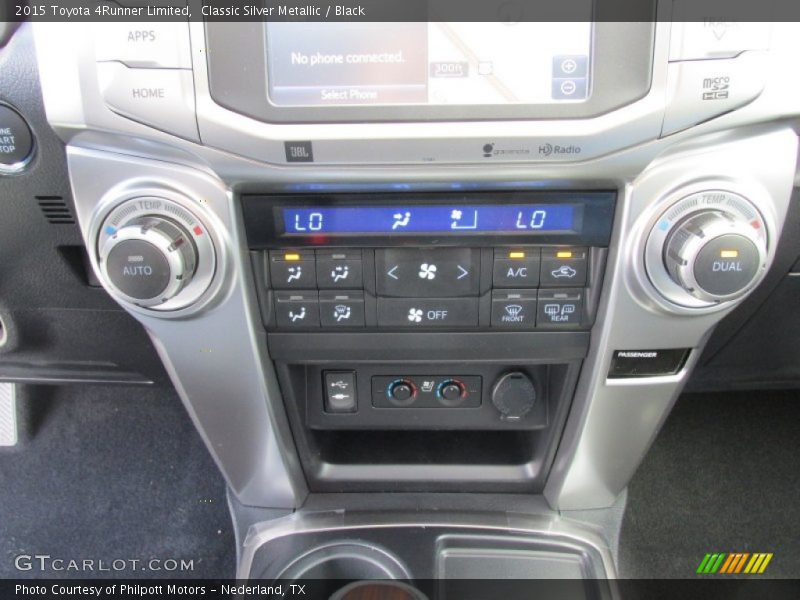 Classic Silver Metallic / Black 2015 Toyota 4Runner Limited