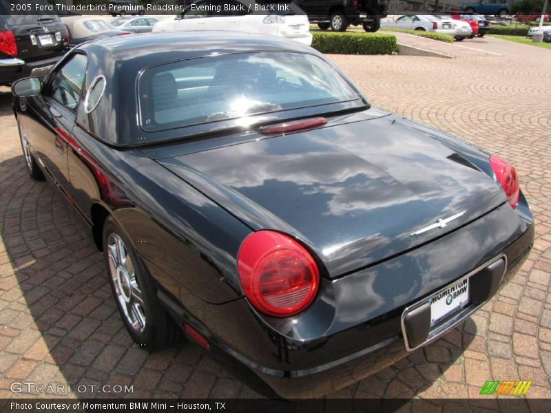 Evening Black / Black Ink 2005 Ford Thunderbird Premium Roadster
