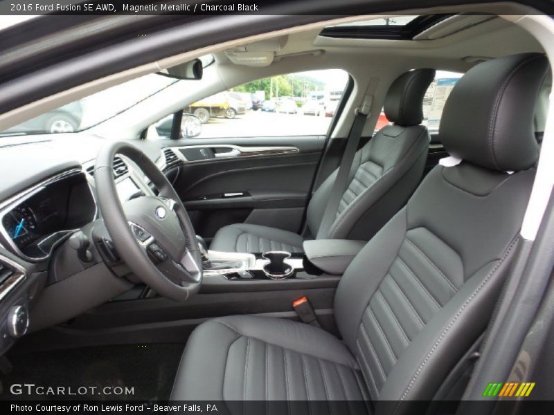 Front Seat of 2016 Fusion SE AWD