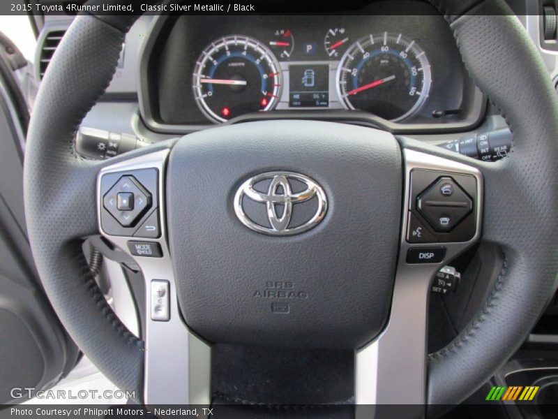 Classic Silver Metallic / Black 2015 Toyota 4Runner Limited