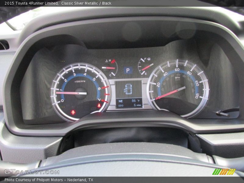 Classic Silver Metallic / Black 2015 Toyota 4Runner Limited