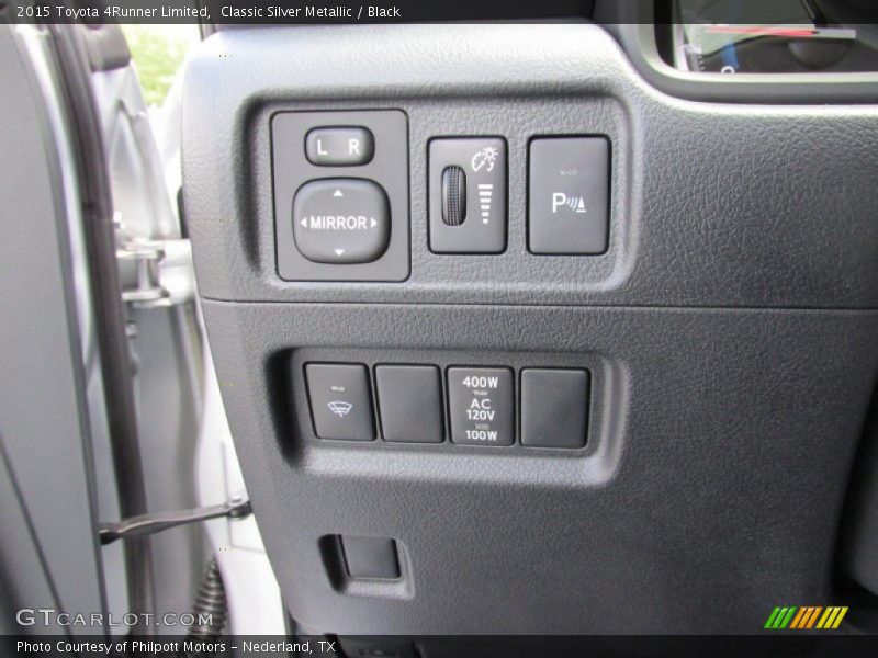 Classic Silver Metallic / Black 2015 Toyota 4Runner Limited
