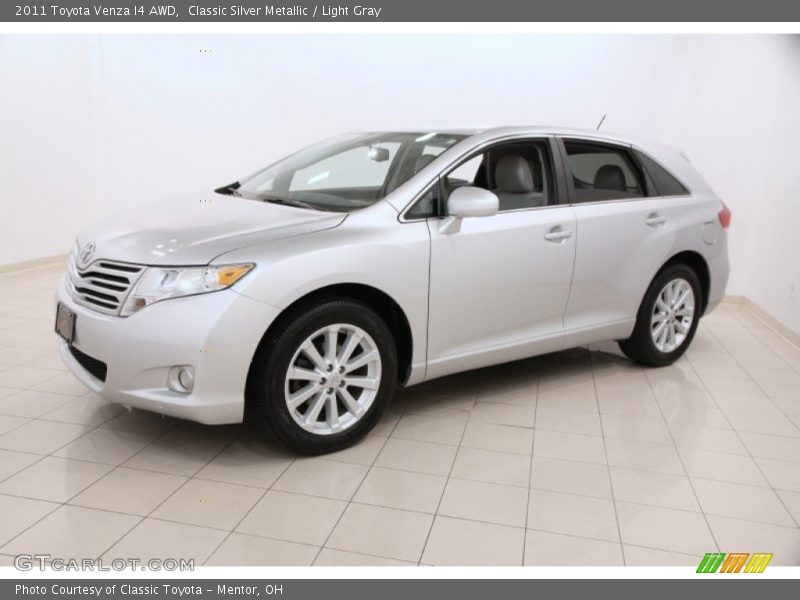Classic Silver Metallic / Light Gray 2011 Toyota Venza I4 AWD