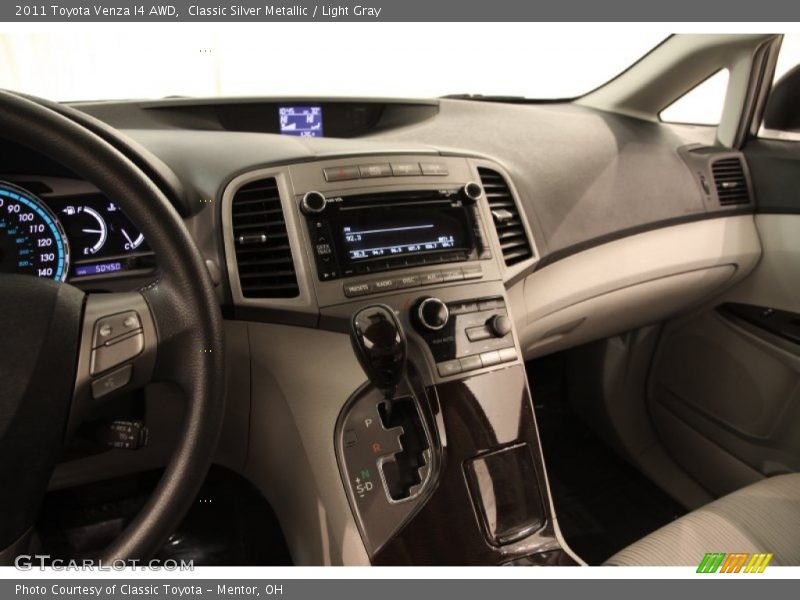 Classic Silver Metallic / Light Gray 2011 Toyota Venza I4 AWD