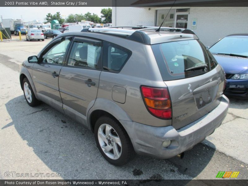 Shadow Gray / Slate 2003 Pontiac Vibe AWD