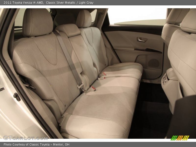 Classic Silver Metallic / Light Gray 2011 Toyota Venza I4 AWD