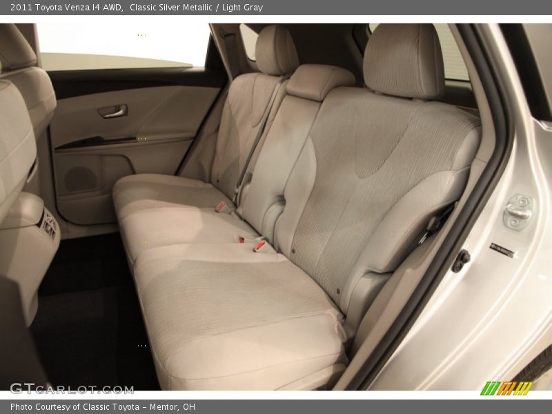 Classic Silver Metallic / Light Gray 2011 Toyota Venza I4 AWD