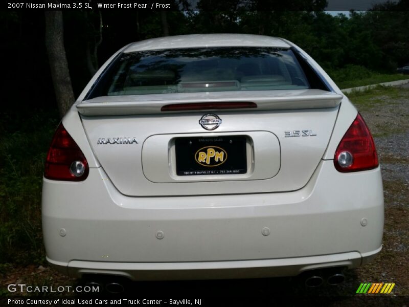 Winter Frost Pearl / Frost 2007 Nissan Maxima 3.5 SL