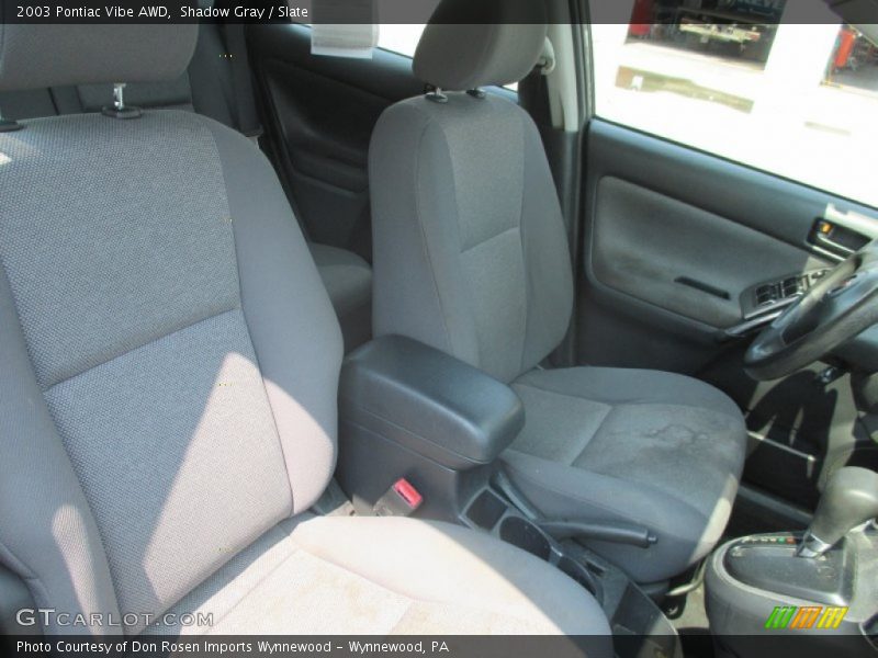 Shadow Gray / Slate 2003 Pontiac Vibe AWD