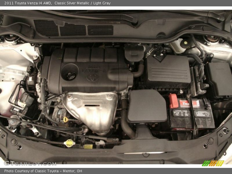 Classic Silver Metallic / Light Gray 2011 Toyota Venza I4 AWD