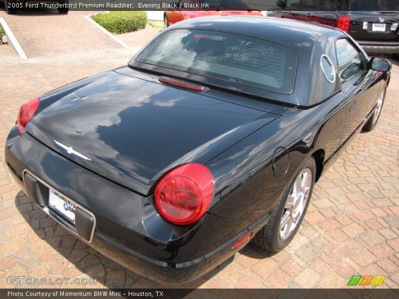 Evening Black / Black Ink 2005 Ford Thunderbird Premium Roadster