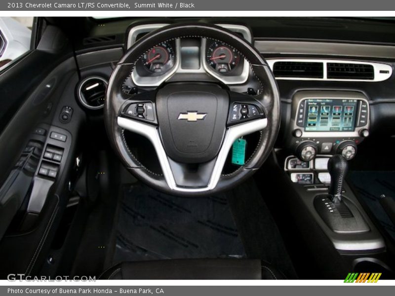 Summit White / Black 2013 Chevrolet Camaro LT/RS Convertible