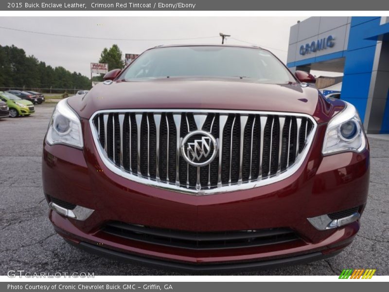 Crimson Red Tintcoat / Ebony/Ebony 2015 Buick Enclave Leather