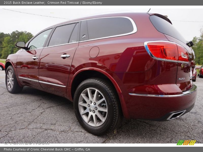 Crimson Red Tintcoat / Ebony/Ebony 2015 Buick Enclave Leather