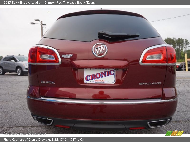 Crimson Red Tintcoat / Ebony/Ebony 2015 Buick Enclave Leather